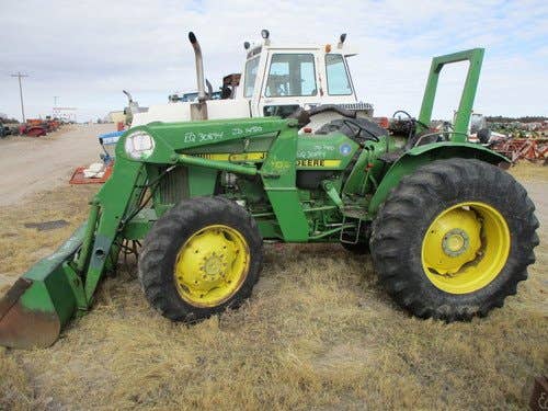 Used John Deere 1450 Tractor parts.