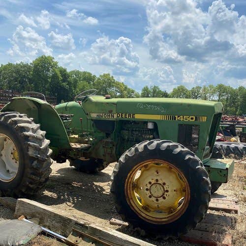 Used John Deere 1450 Tractor parts.