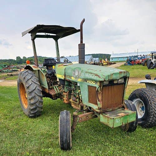 Used John Deere 1450 Tractor parts.