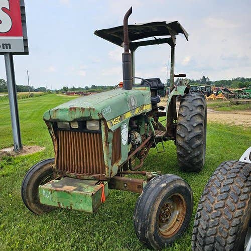 Used John Deere 1450 Tractor parts.