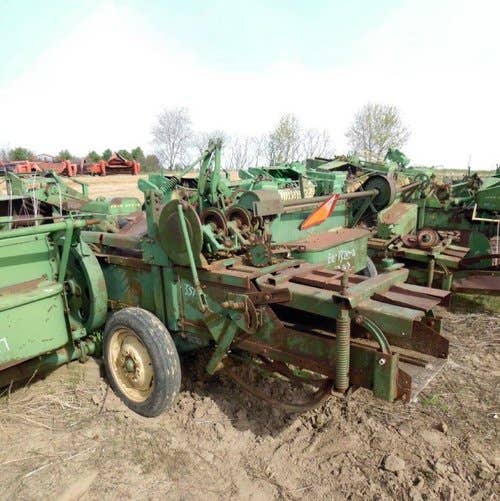 Used John Deere 14T Baler parts.