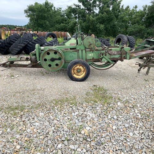 Used John Deere 14T Baler parts.