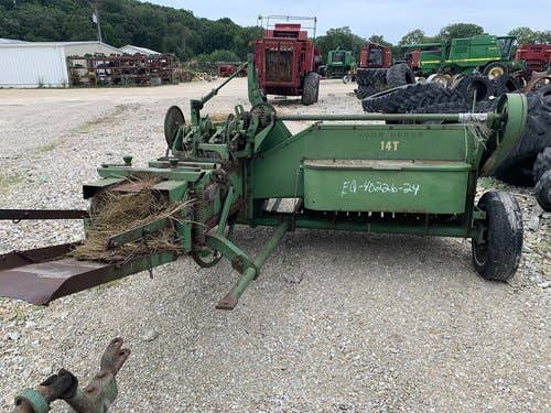 Used John Deere 14T Baler parts.