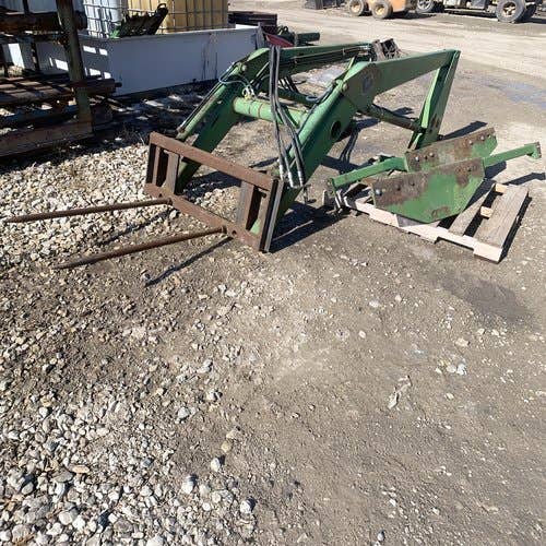 Used John Deere 158 Loader / Backhoe Attachments parts.