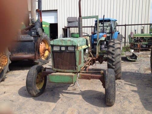 Used John Deere 1650 Tractor parts.