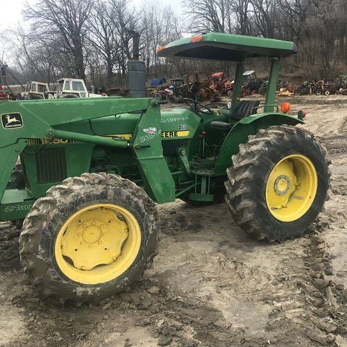 Used John Deere 1650 Tractor parts.