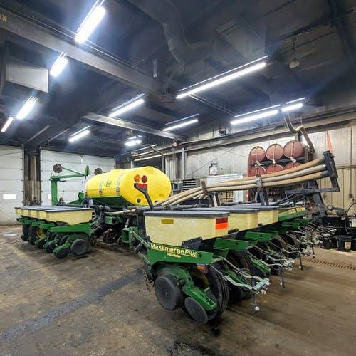 Used John Deere 1770 Planter parts.