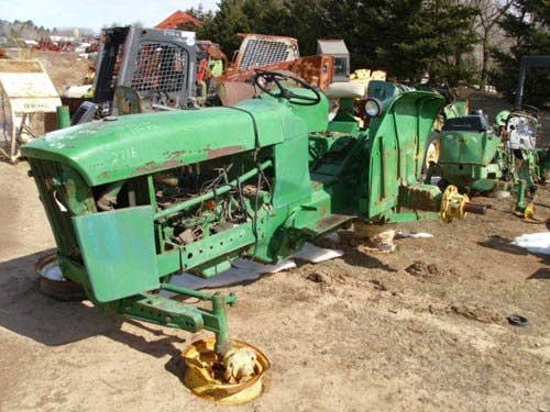 Used John Deere 2010 Tractor parts.