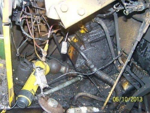 Used John Deere 2010 Tractor parts.