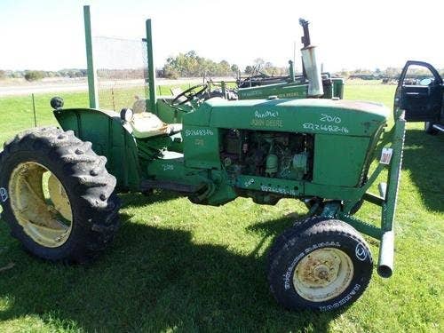 Used John Deere 2010 Tractor parts.