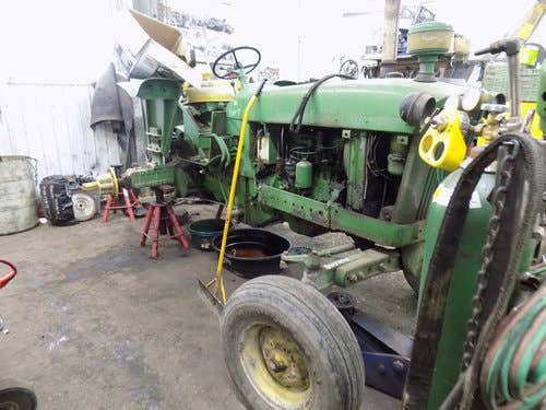 Used John Deere 2010 Tractor parts.