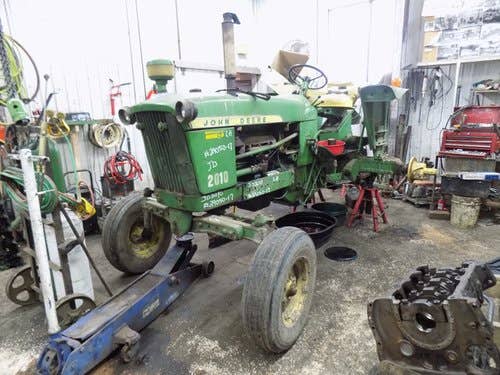 Used John Deere 2010 Tractor parts.