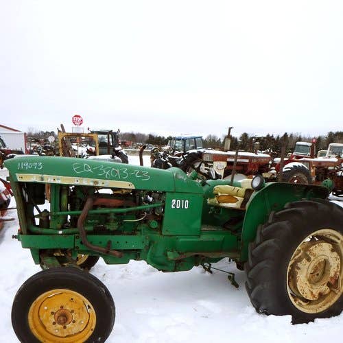 Used John Deere 2010 Tractor parts.