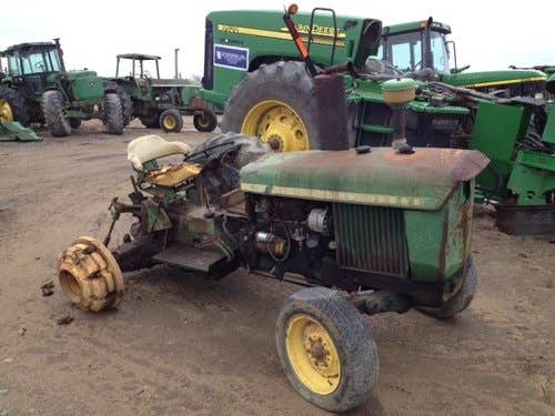 Used John Deere 2020 Tractor parts.
