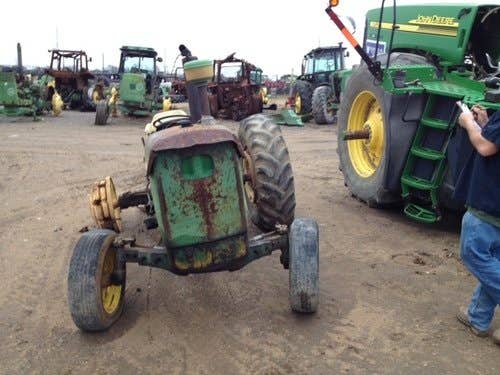 Used John Deere 2020 Tractor parts.