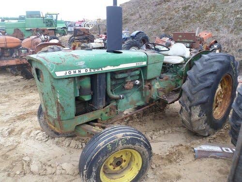 Used John Deere 2020 Tractor parts.