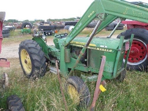 Used John Deere 2020 Tractor parts.
