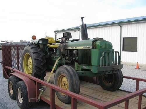 Used John Deere 2040 Tractor parts.
