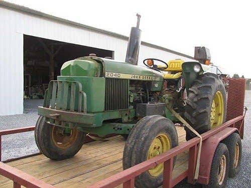 Used John Deere 2040 Tractor parts.