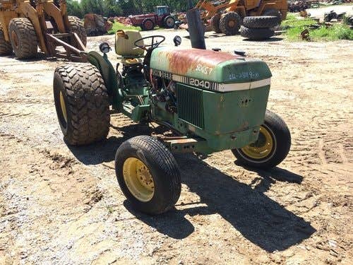 Used John Deere 2040 Tractor parts.