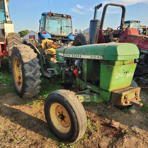 Used John Deere 2040 Tractor parts.