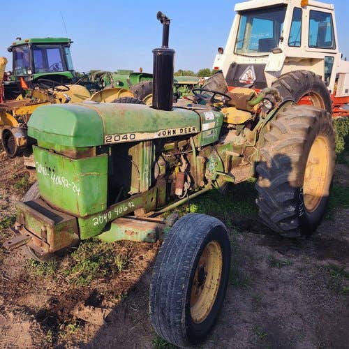 Used John Deere 2040 Tractor parts.