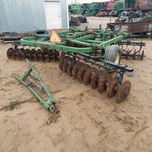 Used John Deere 210 Tillage parts.