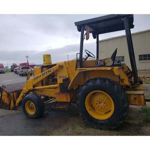 Used John Deere 210C Construction & Industrial parts.