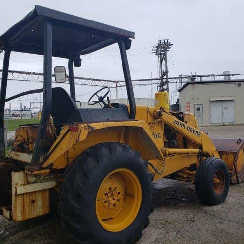 Used John Deere 210C Construction & Industrial parts.