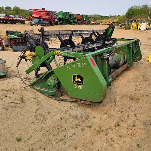 Used John Deere 213 Header parts.