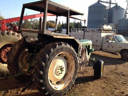 Used John Deere 2130 Tractor parts.