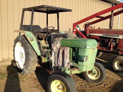 Used John Deere 2130 Tractor parts.