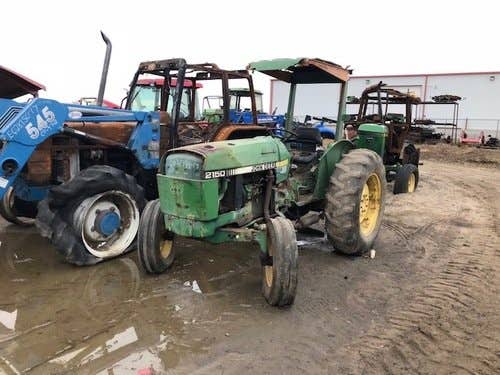 Used John Deere 2150 Tractor parts.