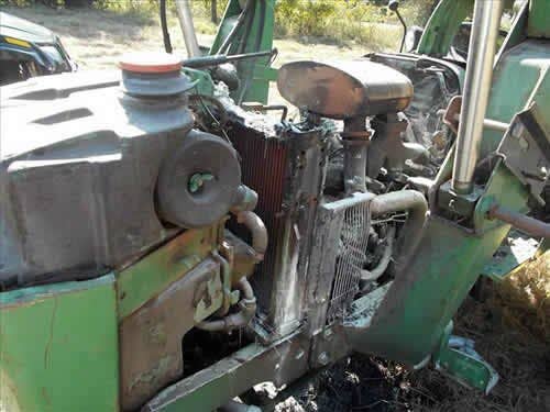1990 Used John Deere 2155 Tractor parts.