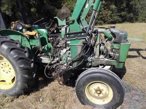 1990 Used John Deere 2155 Tractor parts.