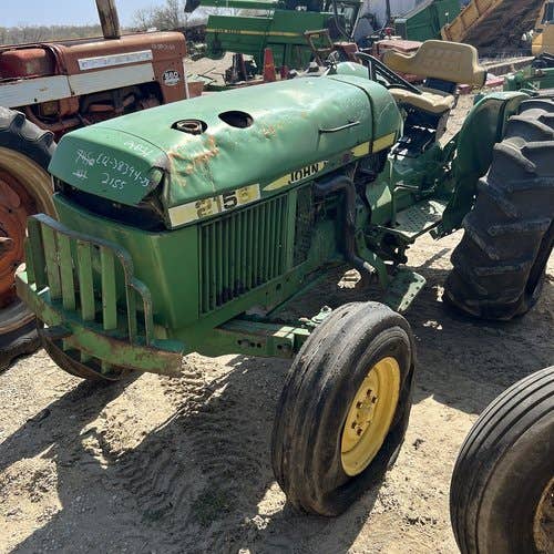 Used John Deere 2155 Tractor Parts Used John Deere 2155 Tractor Parts
