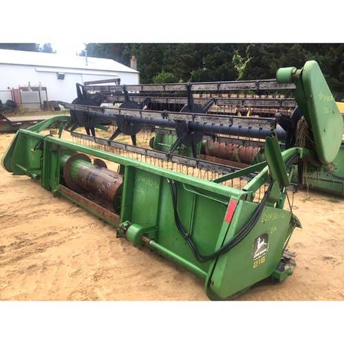 Used John Deere 216 Header parts.