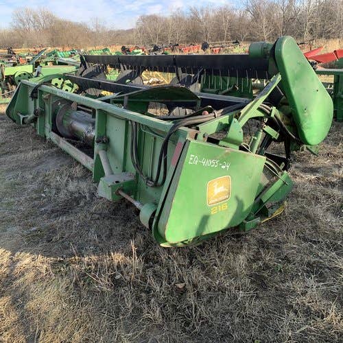 Used John Deere 216 Header parts.