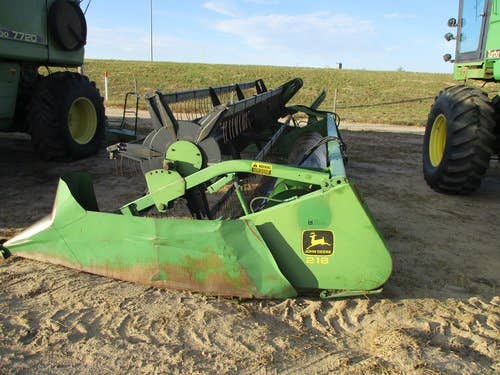 Used John Deere 218 Header parts.