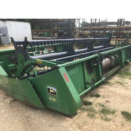 Used John Deere 218 Header parts.