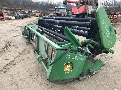 Used John Deere 220 Header parts.