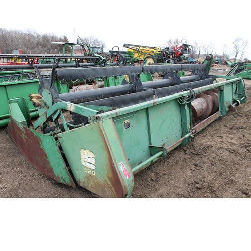 Used John Deere 220 Header parts.