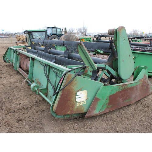 Used John Deere 220 Header parts.