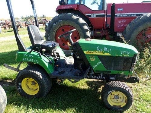 Used John Deere 2210 Tractor parts.