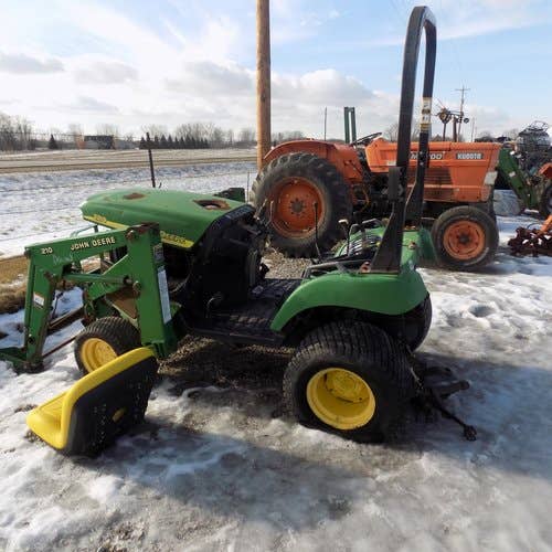 Used John Deere 2210 Tractor parts.