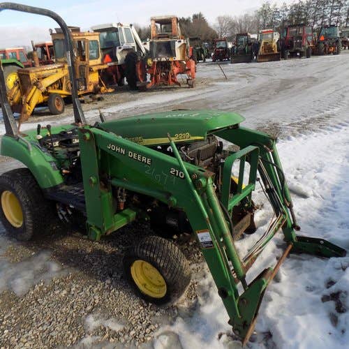 Used John Deere 2210 Tractor parts.