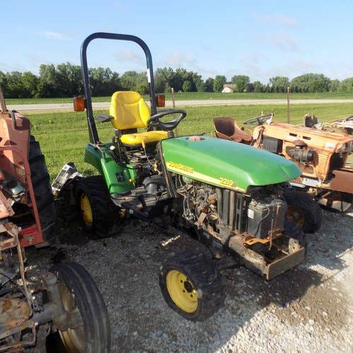 Used John Deere 2210 Tractor parts.