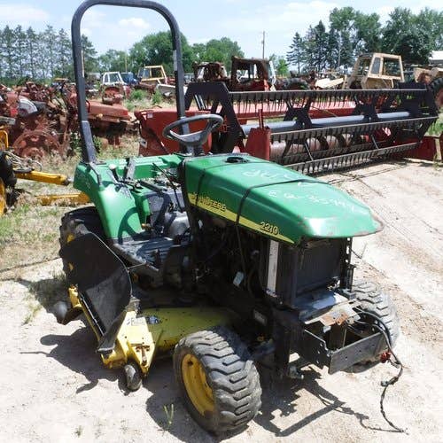 Used John Deere 2210 Tractor parts.