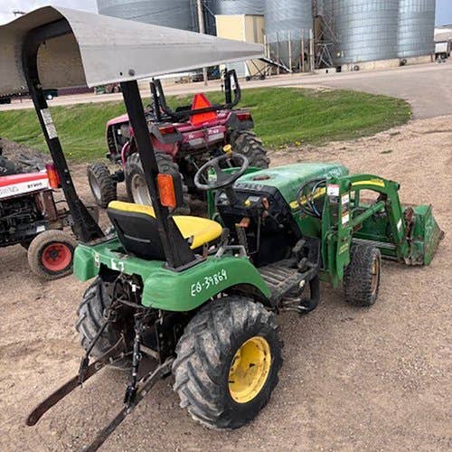 Used John Deere 2210 Tractor parts.
