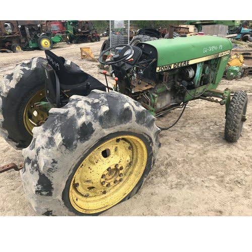 Used John Deere 2350 Tractor parts.